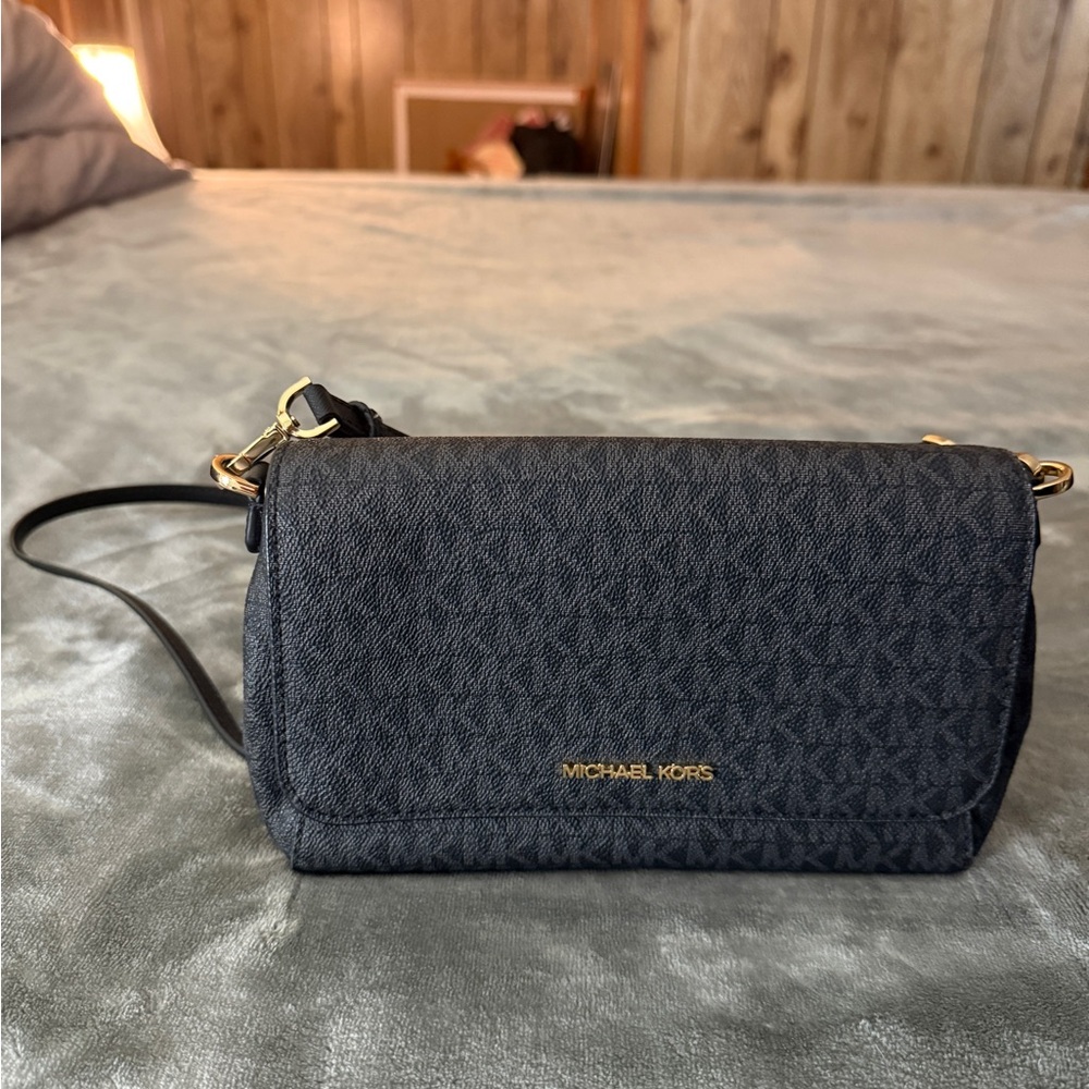Michael Kors Dark Gray Crossbody Bag